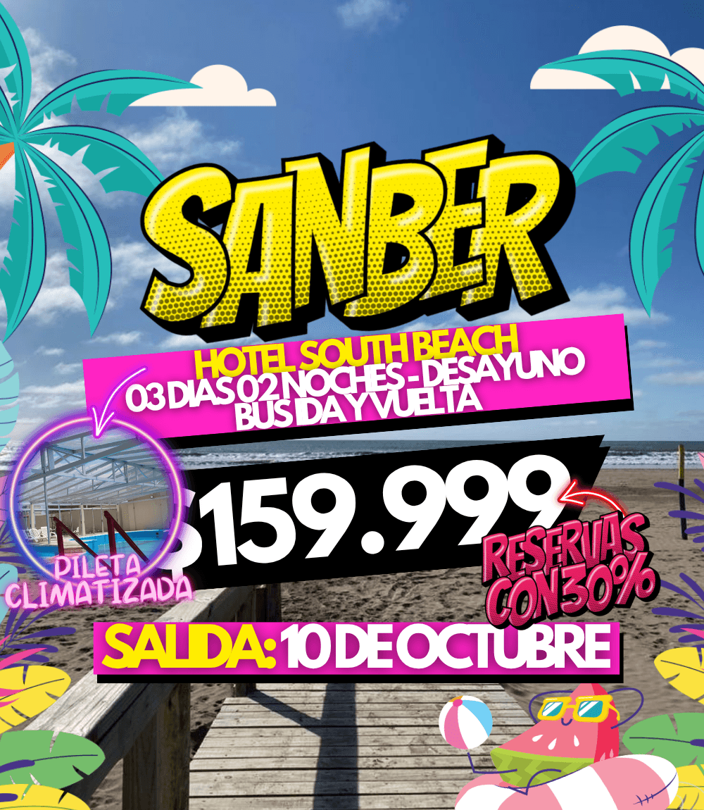Paquete destacado a San Bernardo para el feriado de octubre